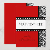 Damask Polka Dots (Front/Back)