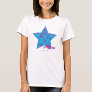 Damask Purple-Aqua 2 T-Shirt
