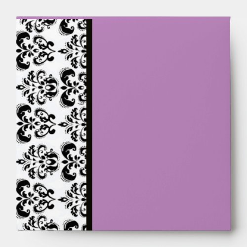 DAMASK purple lavander Envelope