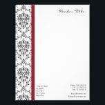 Damask Regal Letterhead<br><div class="desc">Damask Regal letterhead paper .. .. ideal for a whole range of stationery requirements including weddings and business .. by Ricaso Intros part of the Ricaso group of designers</div>