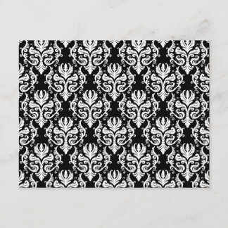 Damask Reply Cards - RSVP
