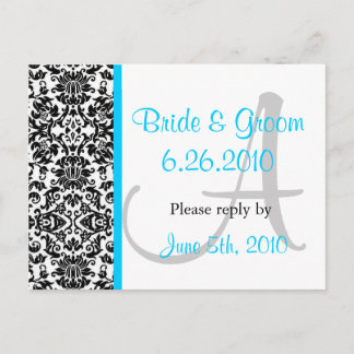 Damask Response Postcard