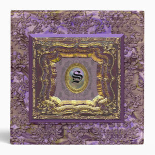 Damask Savannah Victorian 3 Ring Binder