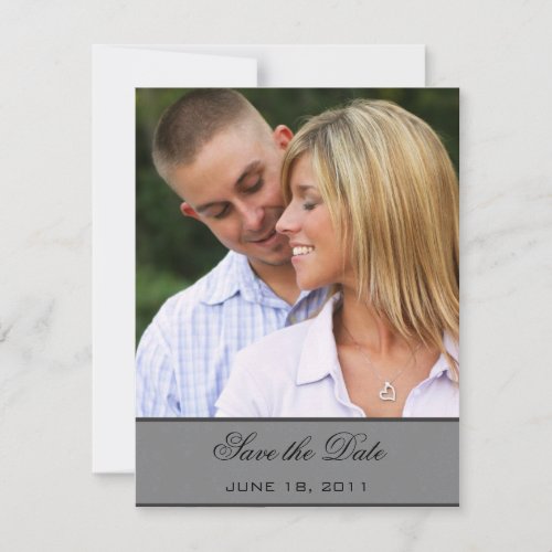 Damask Save the Date Announcement