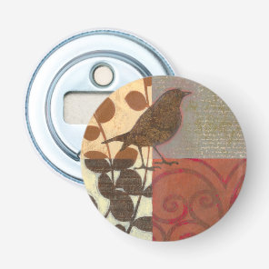 Damask Sparrow Bottle Opener