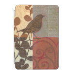 Damask Sparrow iPad Mini Cover