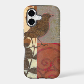 Damask Sparrow iPhone 17 Case