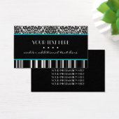 Damask & Stripe, Blue (Desk)