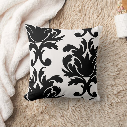 Damask Throw Pillows Zazzle