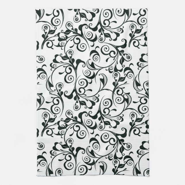 Damask Towel (Vertical)