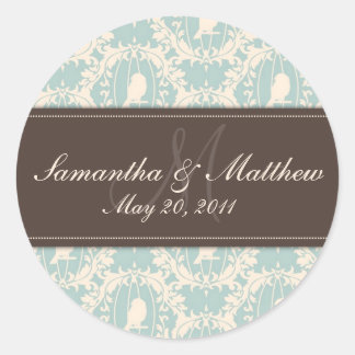 Damask Tweets SD Sticker
