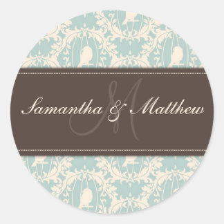 Damask Tweets Sticker