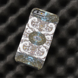 Damask Veyla Baroque Romantic Monogram Tough iPhone 6 Case