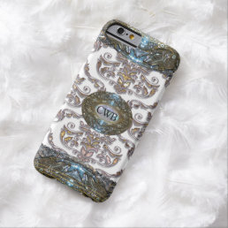 Damask Veyla Baroque Romantic Slim Monogram Barely There iPhone 6 Case