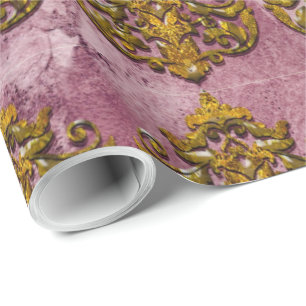 Damask Victorian Wrapping Paper