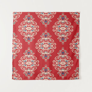 Damask Vintage: Flourish Seamless Pattern. Tapestry