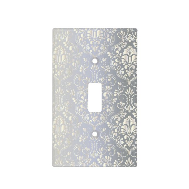 Damask vintage luxury light switch cover (Front)