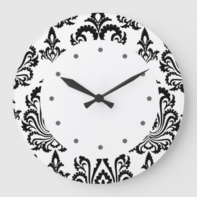 Damask Wall Clocks (Front)