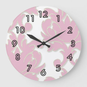 Damask Wall Clocks