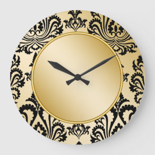 Damask Wall Clocks
