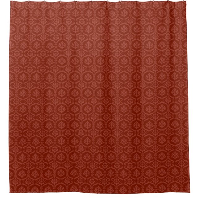 Damask wallpaper 3 shower curtain (Front)