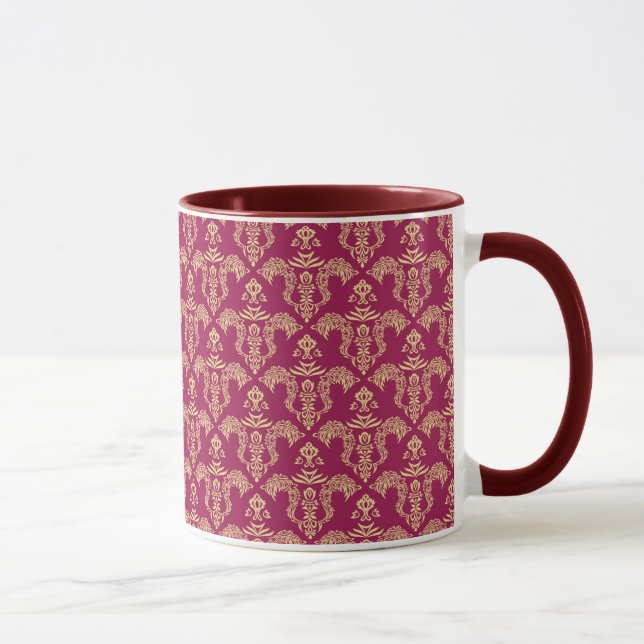 Damask wallpaper 4 mug (Right)