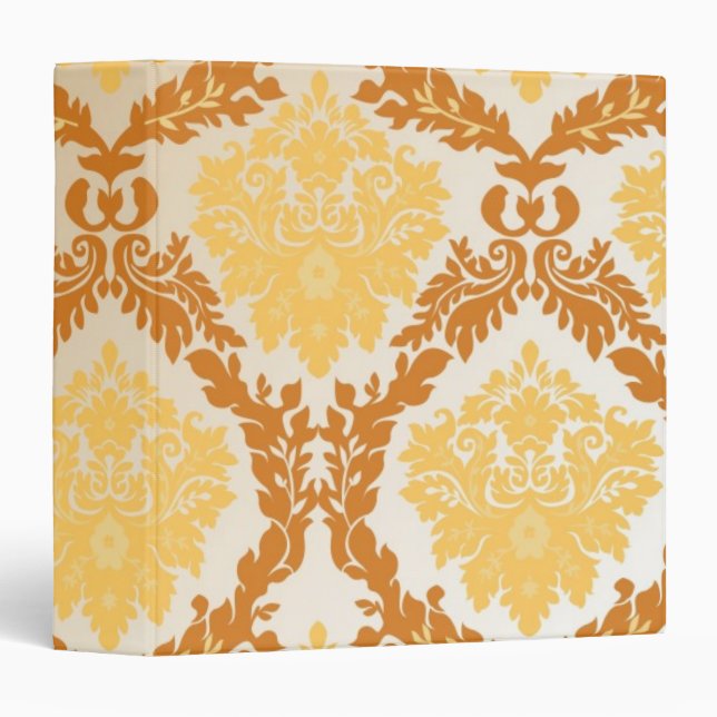Damask wallpaper 5 binder (Front/Spine)