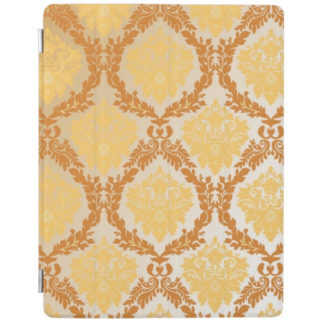 Damask wallpaper 5 iPad smart cover (Front)