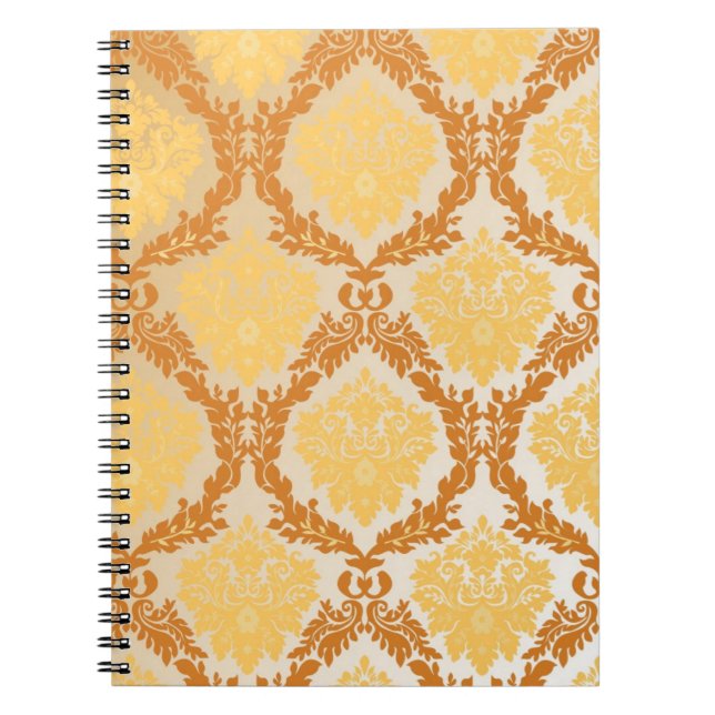 Damask wallpaper 5 notebook (Front)