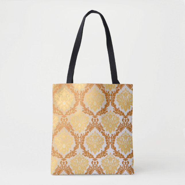 Damask wallpaper 5 tote bag (Front)