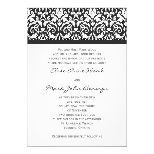 wedding invitations st catharines ontario damask wedding invitation template zazzle wedding invitations st catharines ontario damask wedding invitation template zazzle