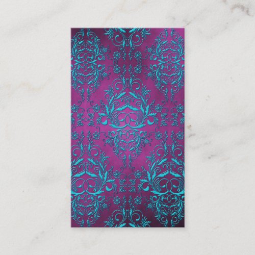 Damask Wildflowers, ELECTRA Business Cards