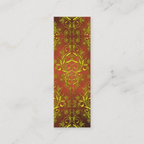Damask Wildflowers, ELECTRA Business Card Template