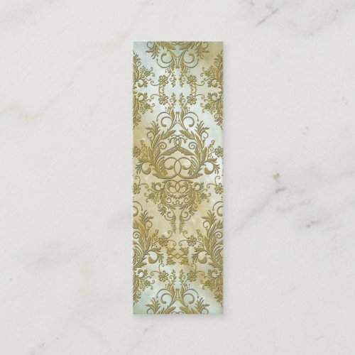 Damask Wildflowers, MORNING STARS Business Card Template