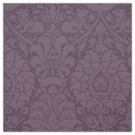 Damask with Lions, Aubergine Fabric