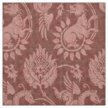 Damask with Winged Serpents, Red Fabric