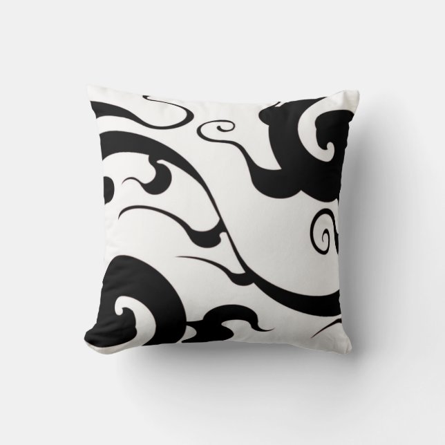 Damasks American MoJo Pillow (Front)