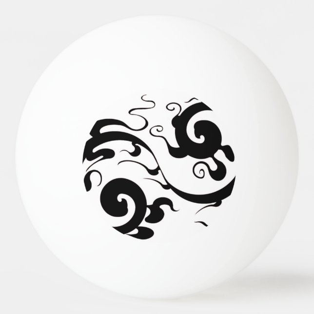 Damasks Ping Pong Ball (Front)