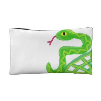 Damballa Weddo - Green Snake - Voodoo - Vodu Cosmetic Bag