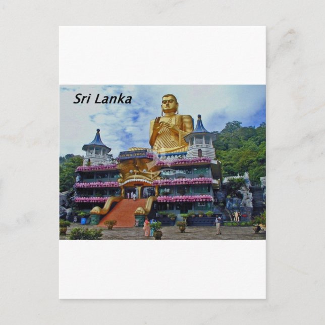 dambulla-cave-temple-sri-lanka angie. postcard (Front)