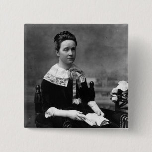 Dame Millicent Fawcett, c.1880 Pinback Button