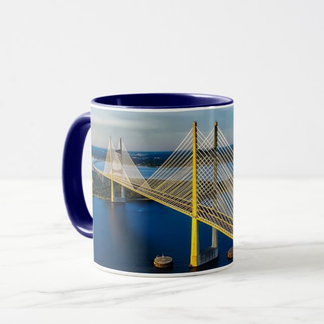 Dames Point Bridge, Jacksonville Mug (Front Left)