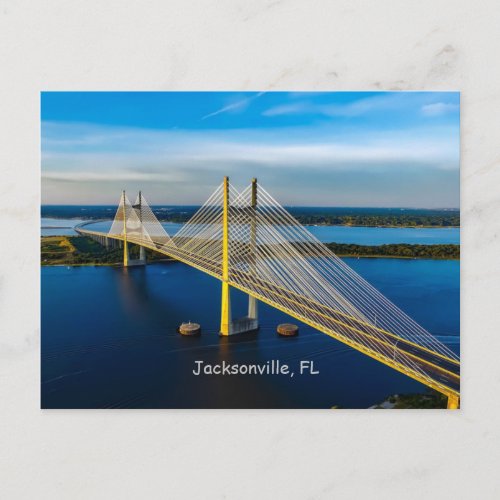 Dames Point Bridge Jacksonville Postcard