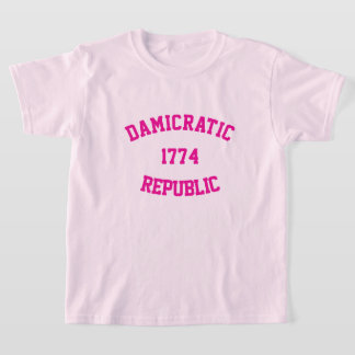 Damicratic kids tshirt