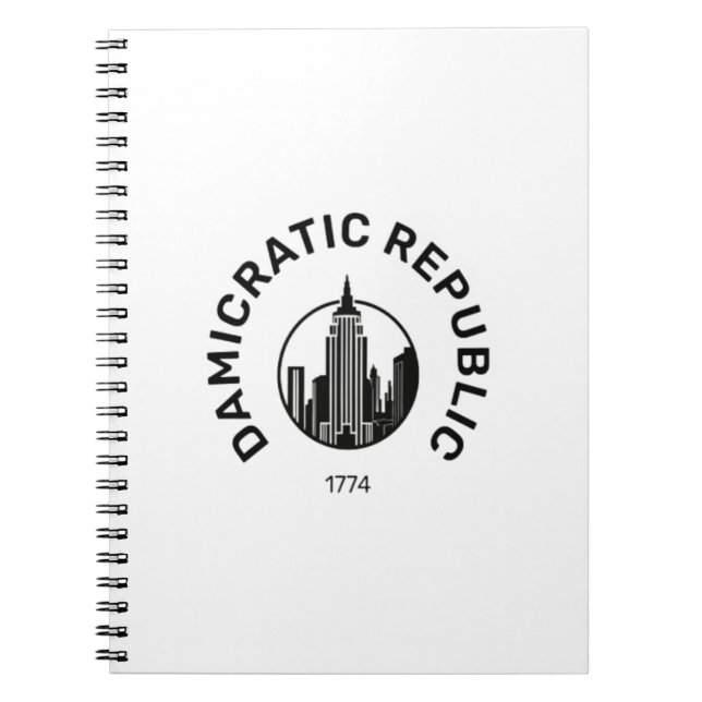 Damicratic Notebook (Front)