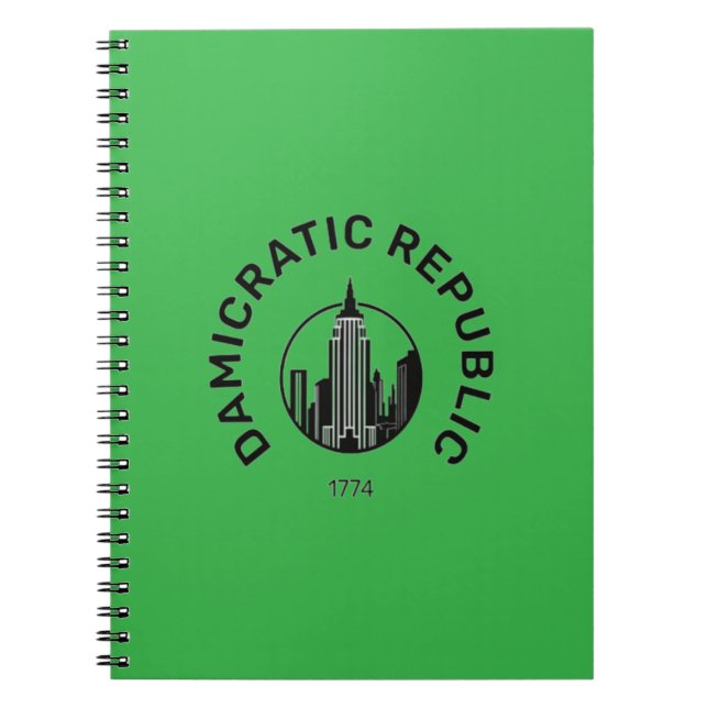 Damicratic Notebook (Front)