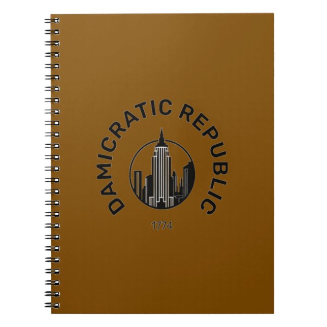 Damicratic Notebook (Front)