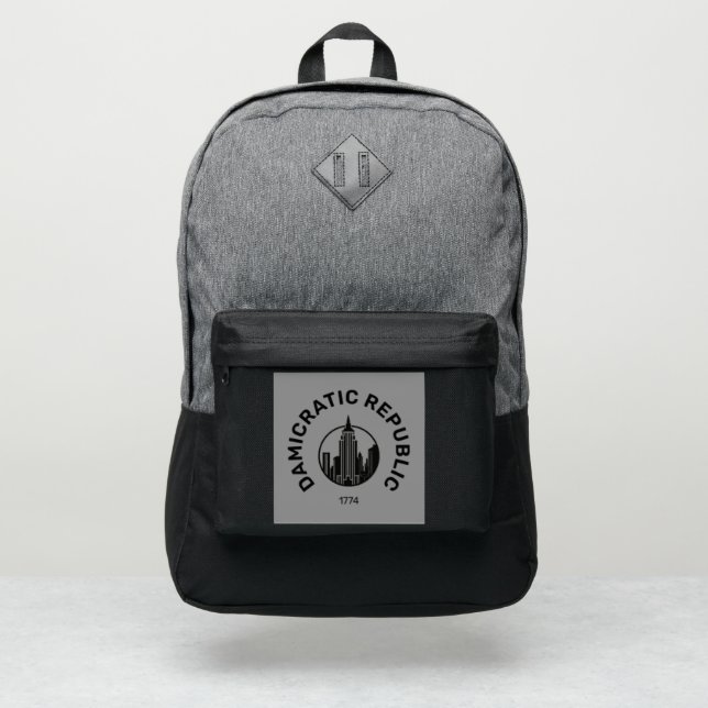 Damicratic Port Authority® Backpack (Front)
