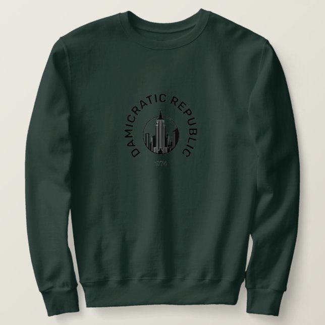 Damicratic sweatshirt (Design Front)