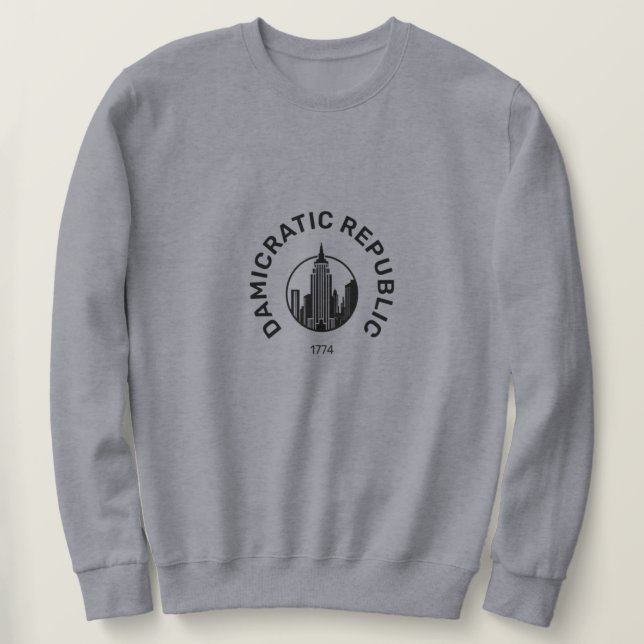 Damicratic sweatshirt (Design Front)